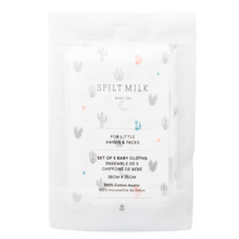 Load image into Gallery viewer, 100% cotton baby cloths, 5 pack: Mixed Bundle, Cactus