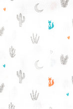 Load image into Gallery viewer, 100% cotton baby cloths, 5 pack: Cactus Bloom
