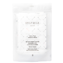 Load image into Gallery viewer, 100% cotton baby cloths, 5 pack: Pink Arrow